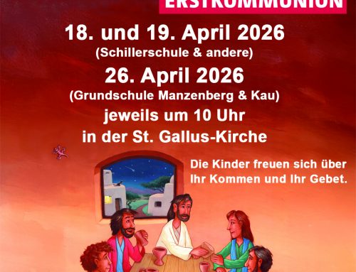 Feier der Erstkommunion 2026