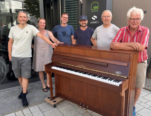 Klavierspende erleichtert Chorproben