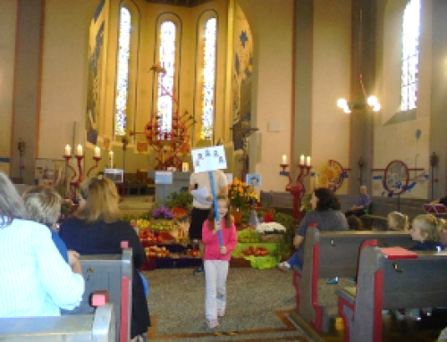 Wortgottesdienst der Kita St. Gallus zum Erntedank